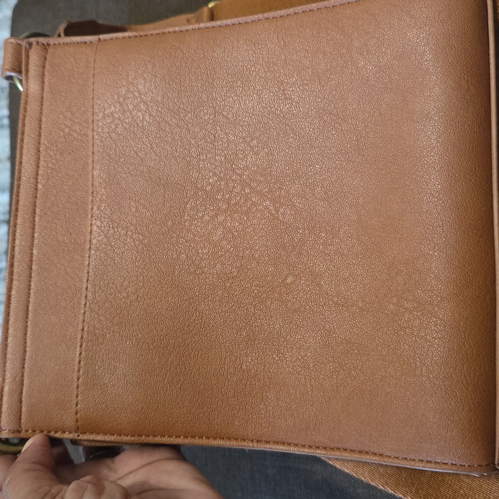 Tan Leather women's Bag - Picture 4 of 4